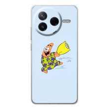 Чехлы с Патриком на Xiaomi Civi 4Pro (Патрик с подушкой)