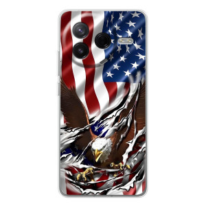 Чехол Флаг USA для Xiaomi Civi 4Pro – Флаг USA