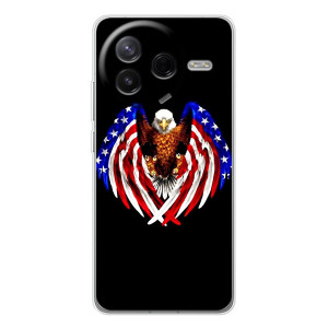 Чехол Флаг USA для Xiaomi Civi 4Pro – Крылья США
