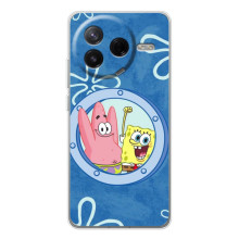 Чехол Губка Боб для Сиви 4Про (В иллюминаторе)