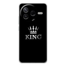 Чехол (Корона на чёрном фоне) для Сиви 4Про – KING