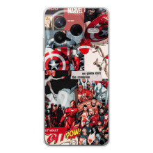 Чехол МАРВЕЛ для Сиви 4Про (AlphaPrint) (Марвел Комикс)