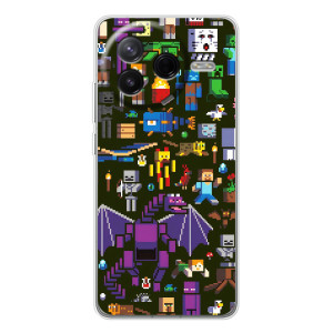 Чохол Майнкрафт на Xiaomi Civi 4Pro (AlphaPrint) Minecraft
