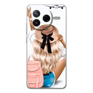 Чохол з друком для Xiaomi Civi 4Pro - (Мода) (AlphaPrint)