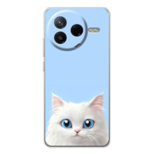 Чехол на тематику: Коты для Xiaomi Civi 4Pro (Белый кот)