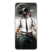Силиконовый чехол с картинкой "Герой Pubg" на Xiaomi Civi 4Pro (Пабг)