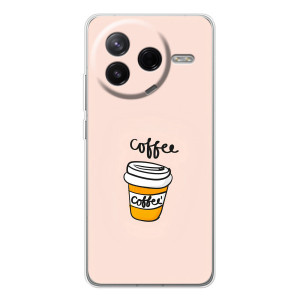 Чехол с изображением  вкусной еды для Xiaomi Civi 4Pro – Кружка кофе