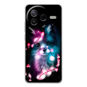 Чехол с Лисичкой для Xiaomi Civi 4Pro – Черная Лиса