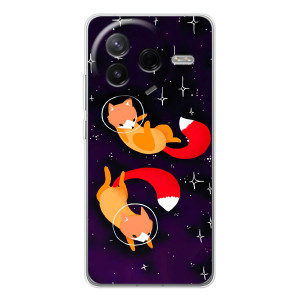 Чехол с Лисичкой для Xiaomi Civi 4Pro – Лисы