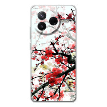 Чехол с принтом САКУРЫ на Xiaomi Civi 4Pro – Красивая Сакура