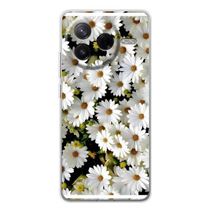 Чехол с ромашками на Xiaomi Civi 4Pro – Рамка в ромашках