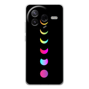 Чехол (ТПУ) с планетами на Xiaomi Civi 4Pro – Полнолуние