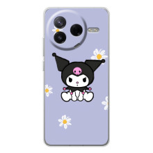 Чехол с кроликом Куроми на Xiaomi Civi 4Pro – Куроми в цветах