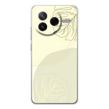 Чохол квітковий дизайн для Xiaomi Civi 4Pro – Зелений фон