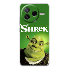 Чехол с мультфильмом Шрек на Xiaomi Civi 4Pro – Шрек