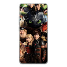 Чехол как приручить дракона на Xiaomi Civi 4Pro (Персонажи дракона)