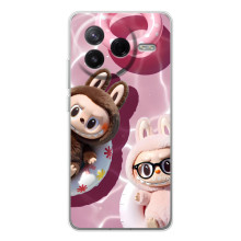 Чехол с Лабубу на Xiaomi Civi 4Pro (Игрушка Лабубу)