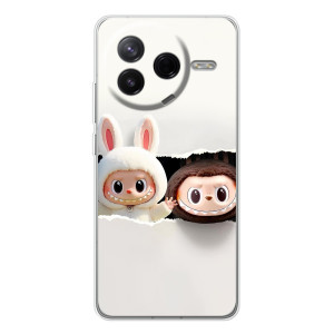 Чехол с принтом Лабубу для Xiaomi Civi 4Pro – Labubu