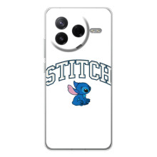 Чехол с принтом Стич на Xiaomi Civi 4Pro (Стич лого)