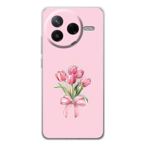 Чехол с розовым рисунком для Xiaomi Civi 4Pro