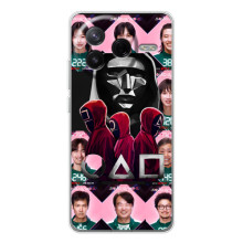 Чехол Гра в кальмара для Xiaomi Civi 4Pro – Персонажи игры кальмара