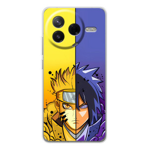Купить Чохли на телефон з принтом Anime для Xiaomi Civi 4Pro – Naruto Vs Sasuke