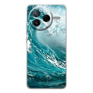 Летний Чехол на Xiaomi Civi 4Pro – Морская волна