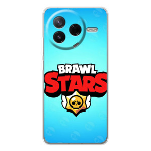 Силиконовый Чехол на Xiaomi Civi 4Pro с картинкой Brawl Stars (Бравл Старс)