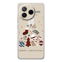 Рождественские, Праздничные Чехлы для Сиви 4Про (Merry Christmas)