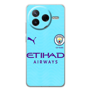Силиконовые Чехлы принт Футбол на Xiaomi Civi 4Pro – Man City