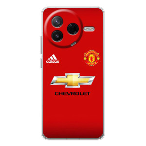 Силиконовые Чехлы принт Футбол на Xiaomi Civi 4Pro – Man United
