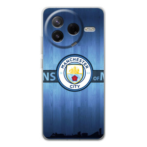 Силиконовые Чехлы принт Футбол на Xiaomi Civi 4Pro – ManCity