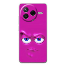 Силиконовые Чехлы (смешные стикеры) для Xiaomi Civi 4Pro – Хитрая мордочка