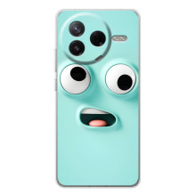 Силиконовые Чехлы (смешные стикеры) для Xiaomi Civi 4Pro – мордочка