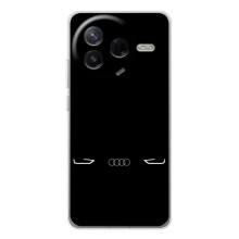 Силиконовый бампер с картинкой машины на Xiaomi Civi 4Pro – Силует Audi