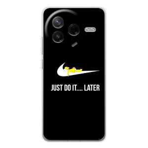 Силиконовый Чехол на Xiaomi Civi 4Pro с картинкой Nike (Later)