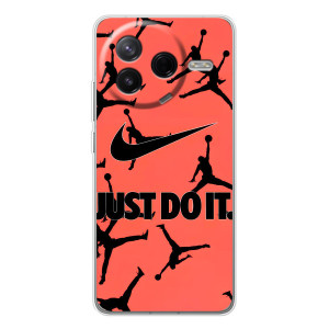 Силиконовый Чехол Nike Air Jordan на Сиви 4Про – Just Do It