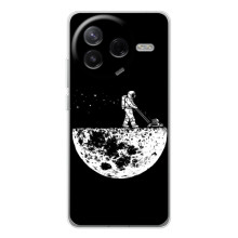 Силиконовый Чехол с принтом "Космонавты" на Xiaomi Civi 4Pro