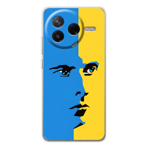 Украинские Чехлы для Xiaomi Civi 4Pro с картинкой УПА (AlphaPrint)
