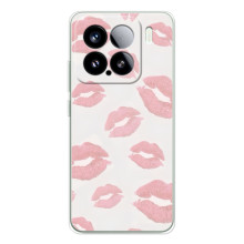 Чехол с розовым рисунком для Xiaomi Civi 5Pro – Розовые губы