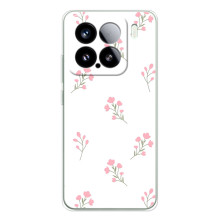 Чехол с розовым рисунком для Xiaomi Civi 5Pro