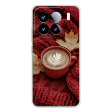 Чехол с уникальным дизайном «Осень с кофе» для Xiaomi Civi 5Pro – Кофе на пледе
