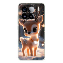 Яркий чехол для Xiaomi Civi 5Pro с Зимними Оленятами – Оленёнок