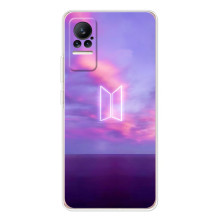 Чехлы BTS для Xiaomi Civi (AlphaPrint) (BTS логотип)