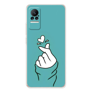 Чохол (Знак сердечка) для Xiaomi Civi – Сердечко на бірюзовому