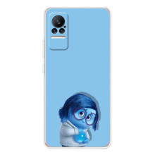 Чехол Головоломка для Xiaomi Civi - (AlphaPrint) (Печаль)