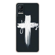 Чехол для Xiaomi Civi (AlphaPrint) - (Христианские) (Иисус)