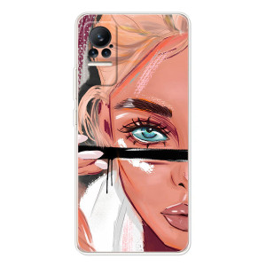 Чехол с печатью для Xiaomi Civi - (Мода) (AlphaPrint)