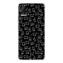 Чохол на тематику: Коти для Xiaomi Civi – Котики на чорному