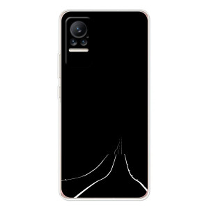 Чехол с картинками на черном фоне для Xiaomi Civi – Дорога